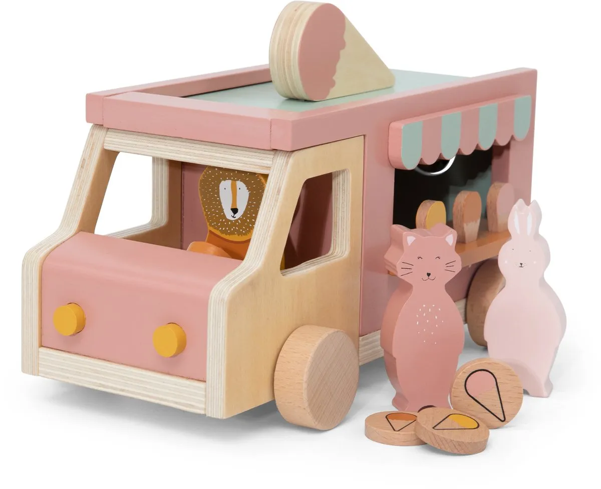 Trixie Houten IJskar Mr. Lion - FSC Hout - 3+ Jaar - Multi