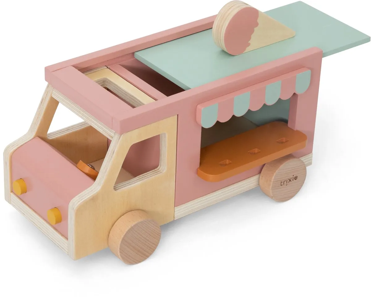 Trixie Houten IJskar Mr. Lion - FSC Hout - 3+ Jaar - Multi - afbeelding 6 van 6