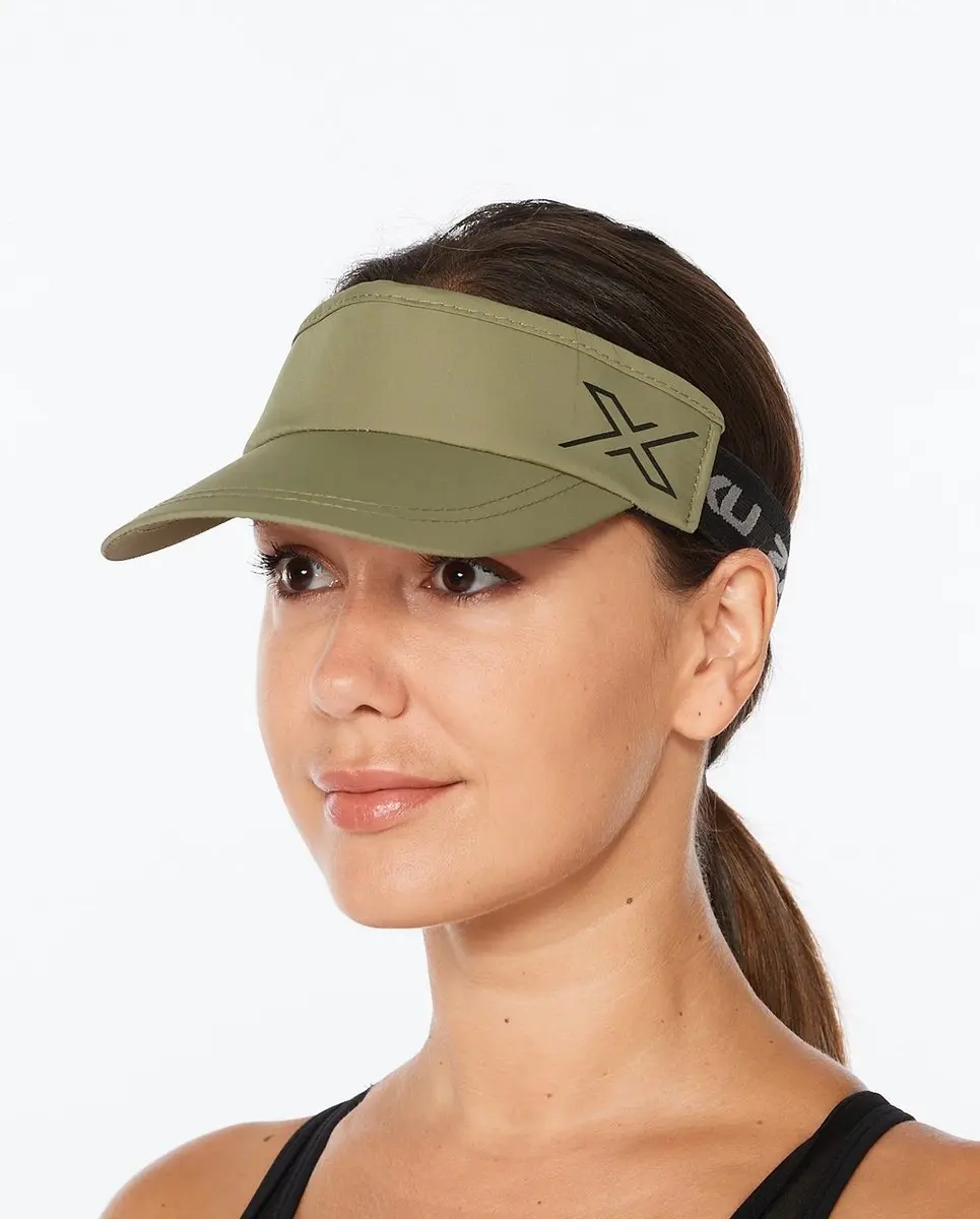 2XU Performance Visor Green