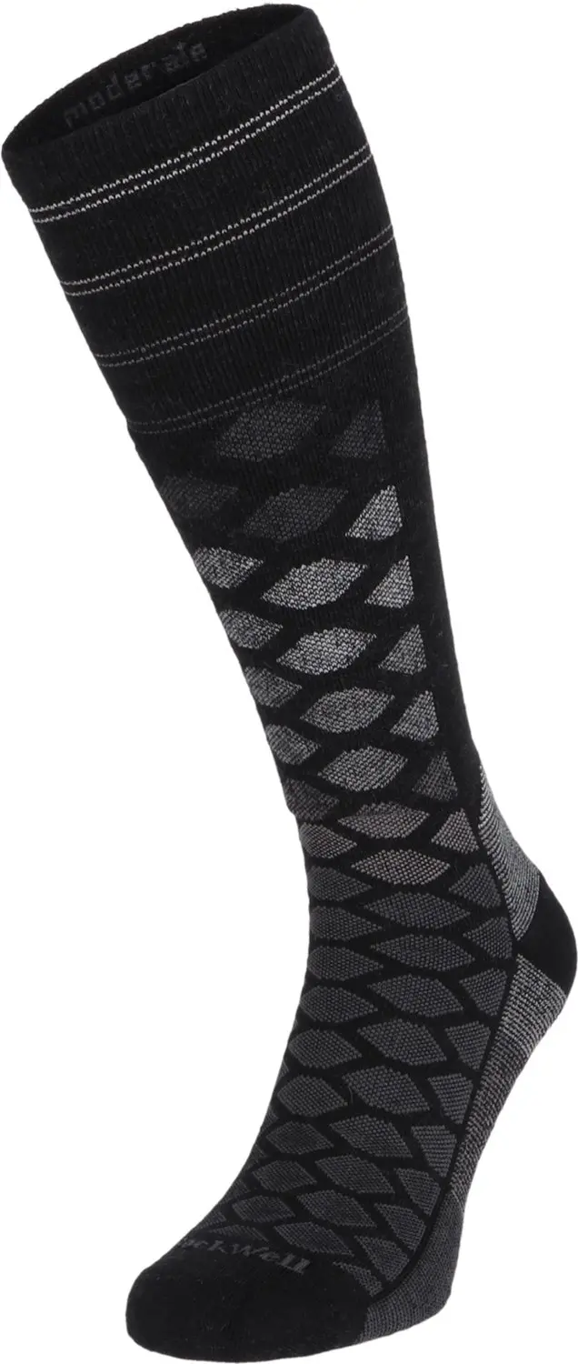 Sockwell - The Edge Medium - Heren - Skisokken - Zwart