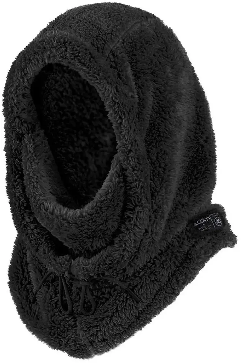 Cairn Plush Bivakmuts voor dames - Zwart - afbeelding 3 van 3