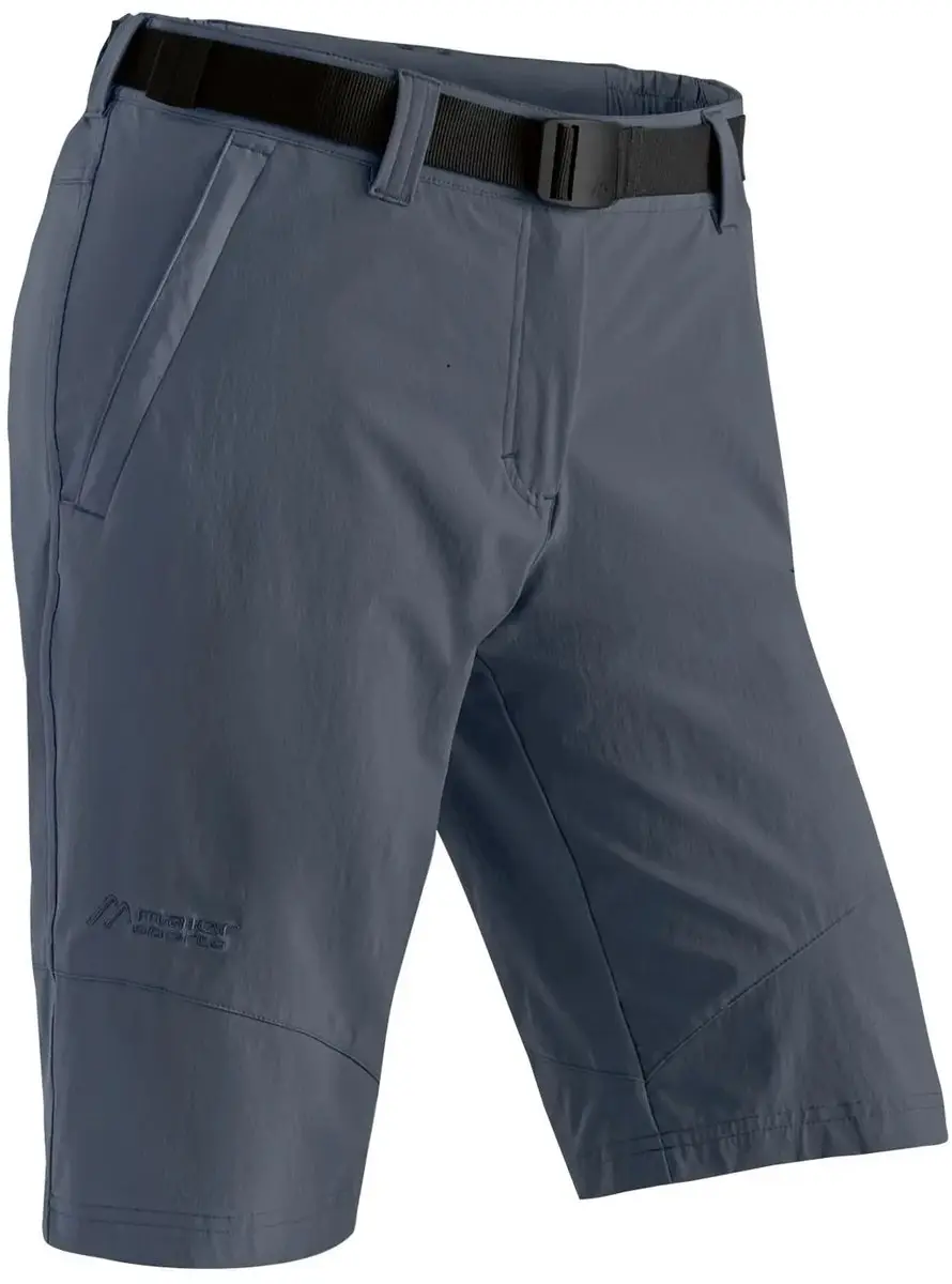Maier Sports Lawa korte broek grijs/zwart Maat 46