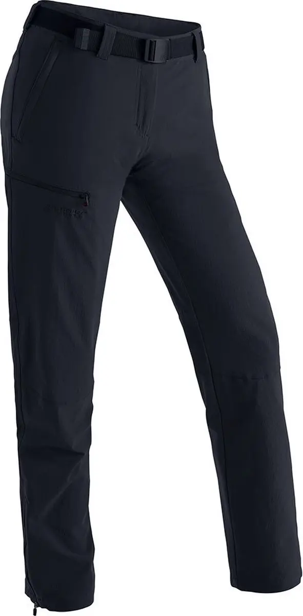 Maier Sports Inara Slim lange broek Dames zwart Maat 44-kort