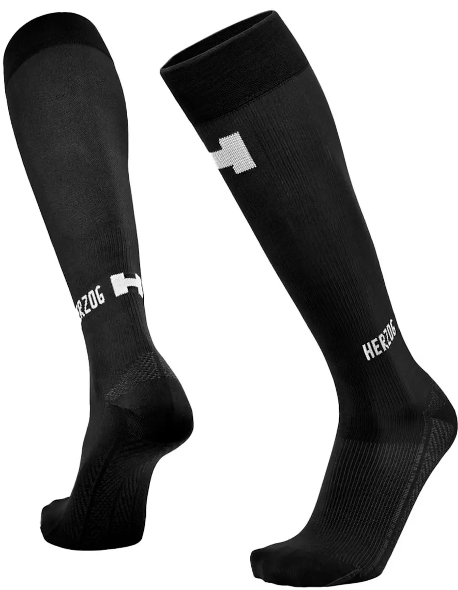 Herzog Pro Lange Compressiekousen - Zwart - M - afbeelding 2 van 6