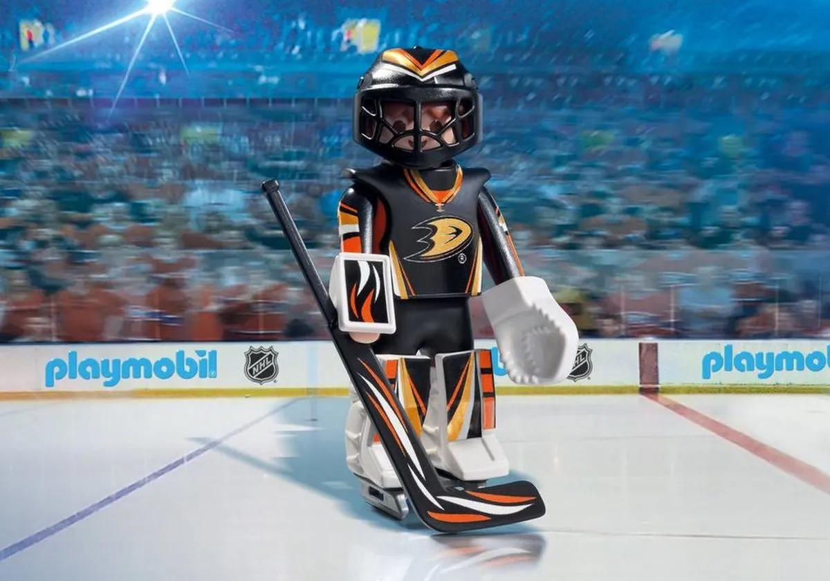 Playmobil Anaheim Ducks IJshockey Doelman 9187