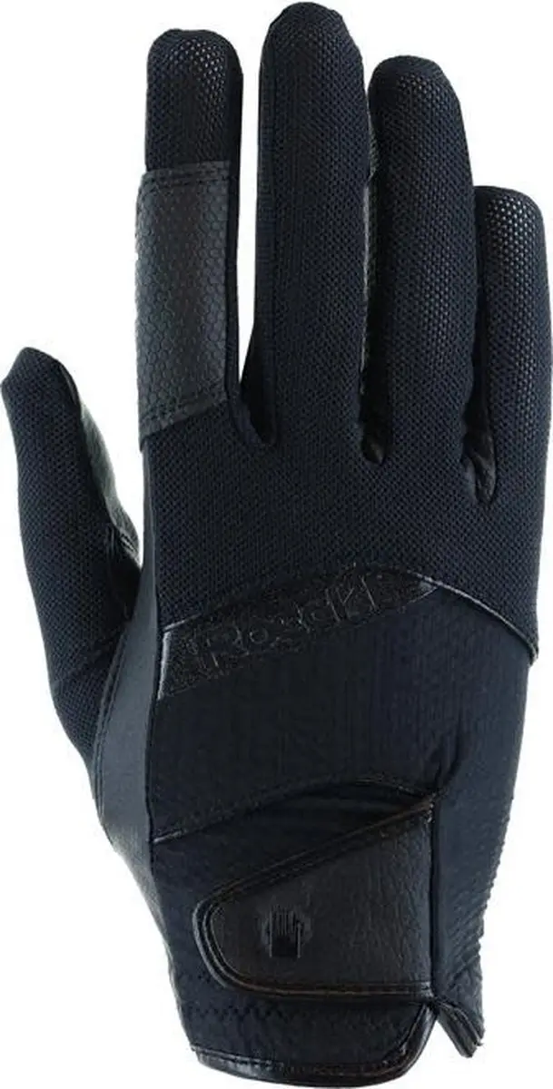 Roeckl Millero Rijhandschoenen - Donkerbruin - Maat 7 - afbeelding 4 van 6
