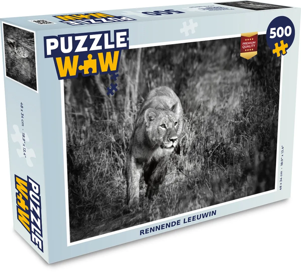 PuzzleWow Leeuwin Legpuzzel 500 Stuks