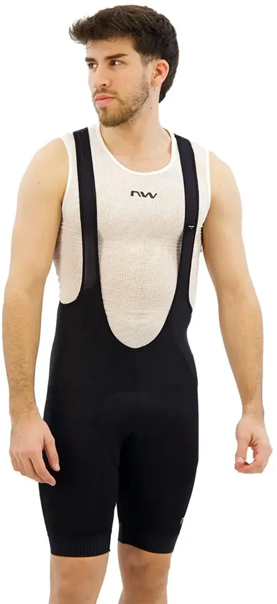 Northwave Active Bib Shorts Heren Fietsbroek - Zwart L - afbeelding 4 van 6