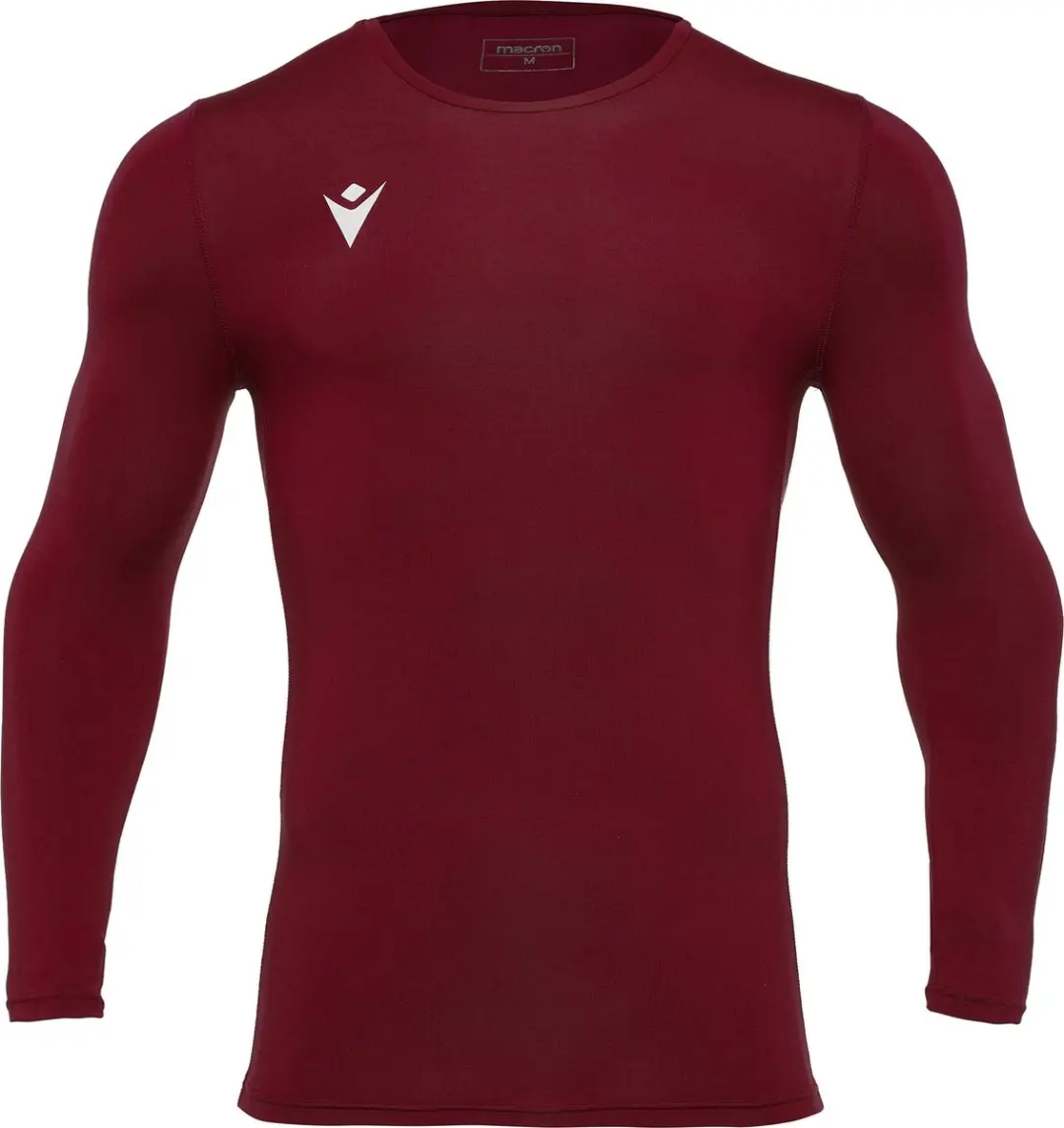 Macron Holly Tech Underwear Shirt Lange Mouw Heren - Bordeaux | Maat: S/M