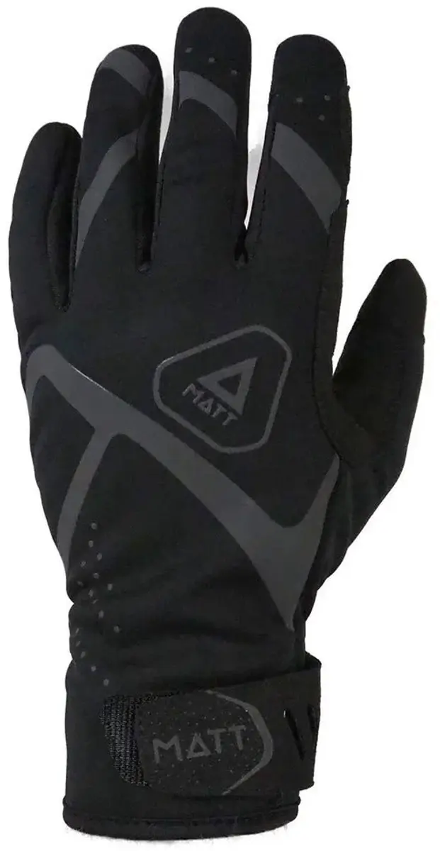 Matt Runforfun Handschoenen Zwart XL