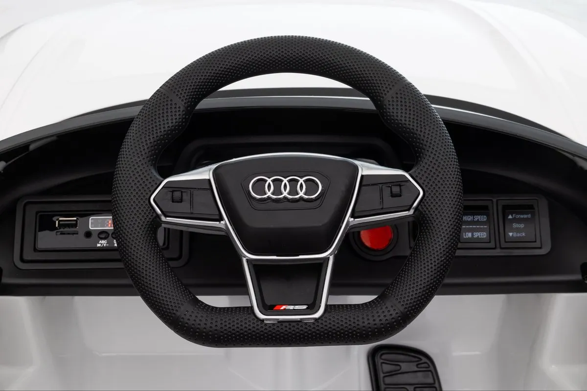 Audi RS e-tron GT Elektrische Kinderauto 12V - Wit