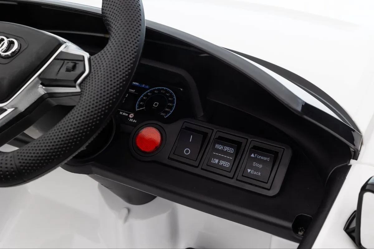 Audi RS e-tron GT Elektrische Kinderauto 12V - Wit
