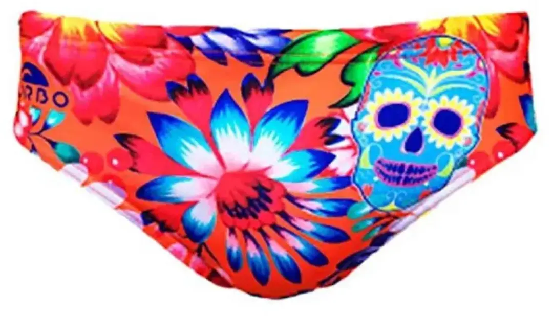 Turbo Fresh Skull Zwemslip Veelkleurig S Man