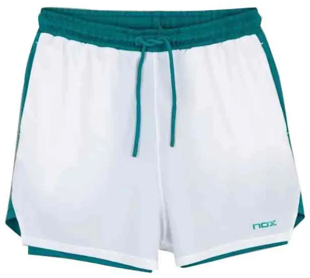 Nox Pro Korte Broek - Wit/Ivy Green - S - afbeelding 4 van 4