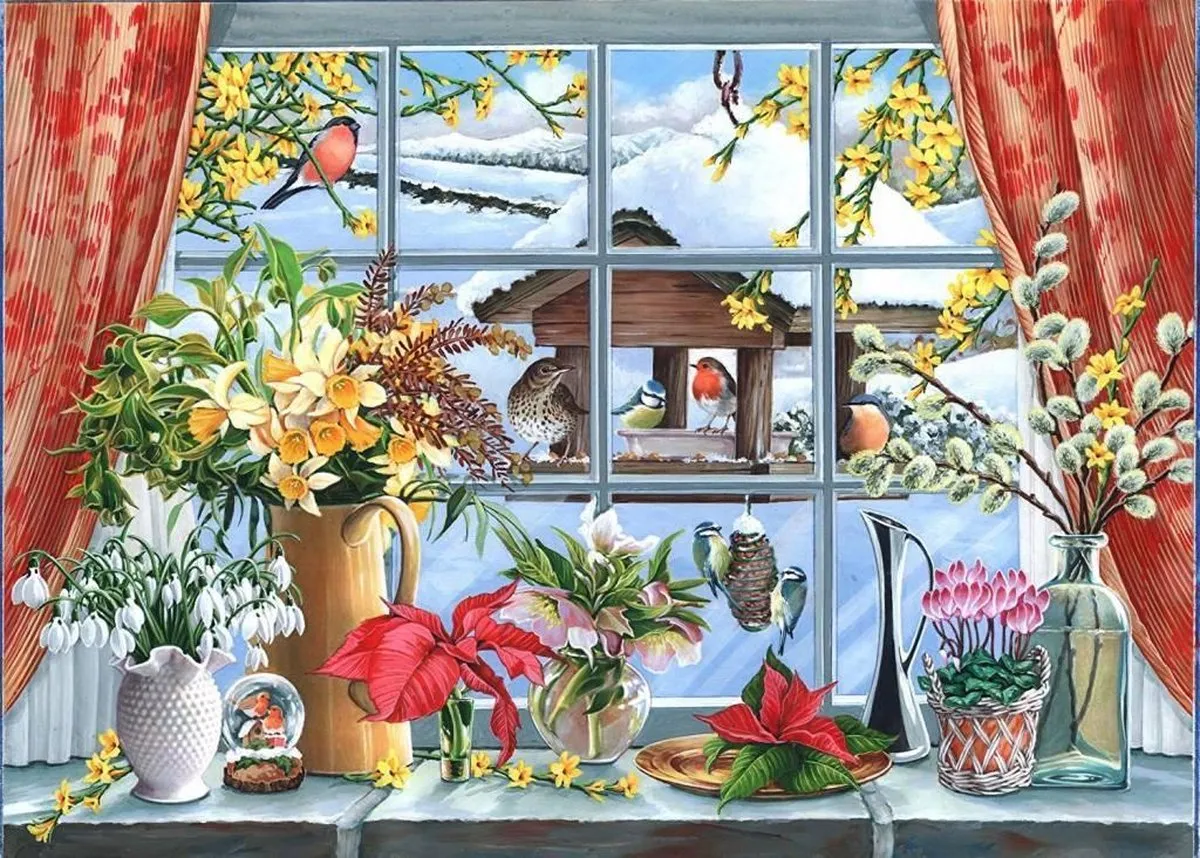 House Of Puzzles Watch The Birdies Legpuzzel 500 Stuks
