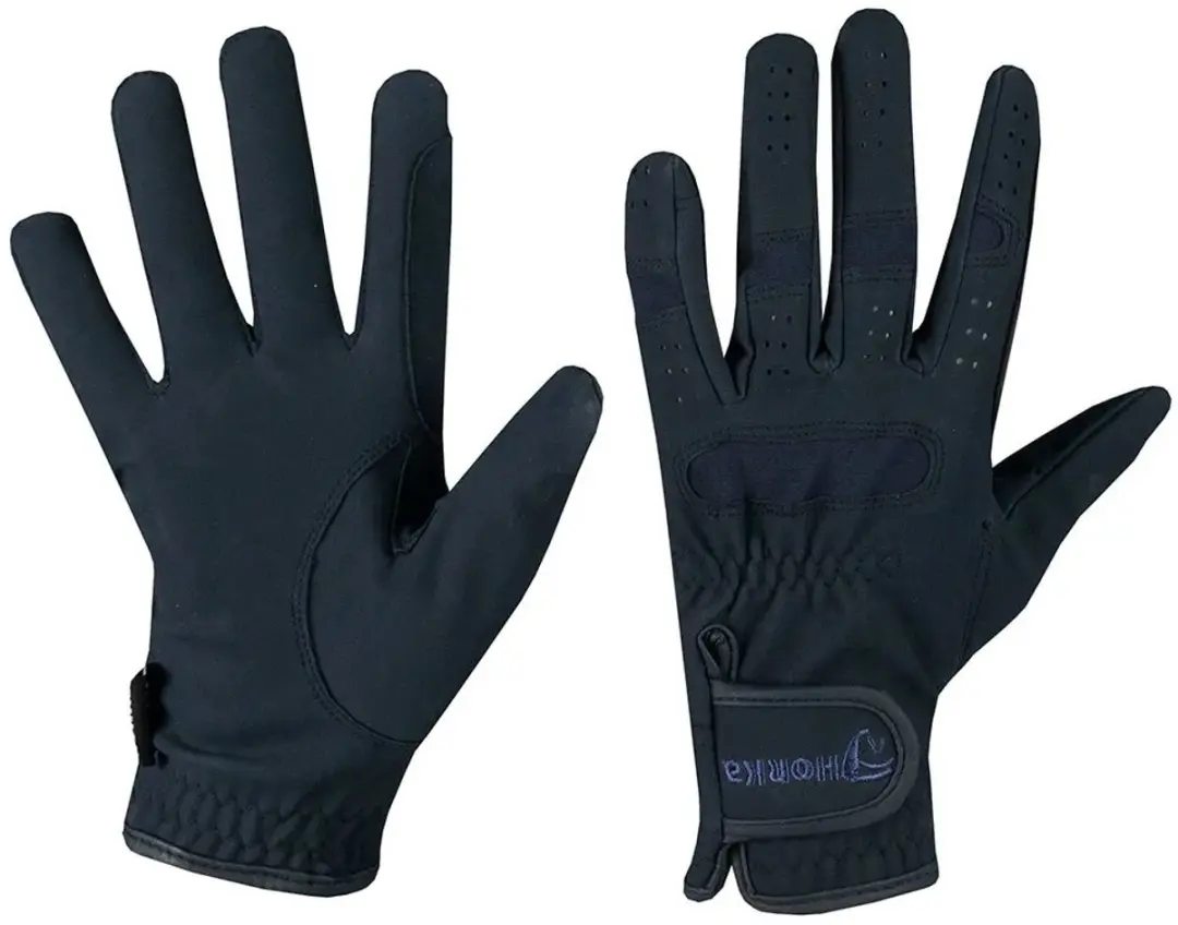 Paardrijhandschoenen Blauw maat XS