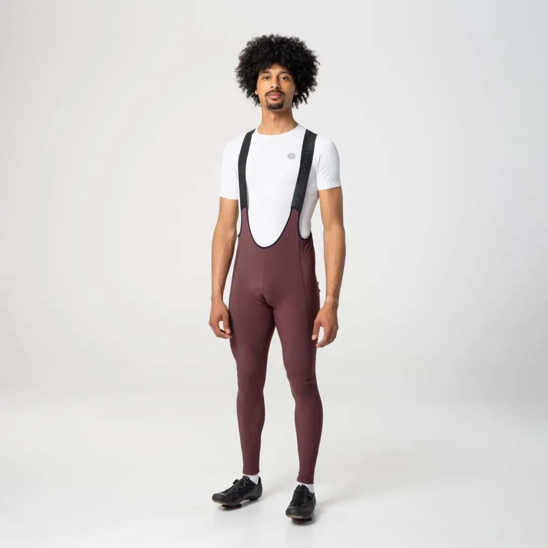 AGU Essential Modica Lange Fietsbroek - Bruin - afbeelding 5 van 6
