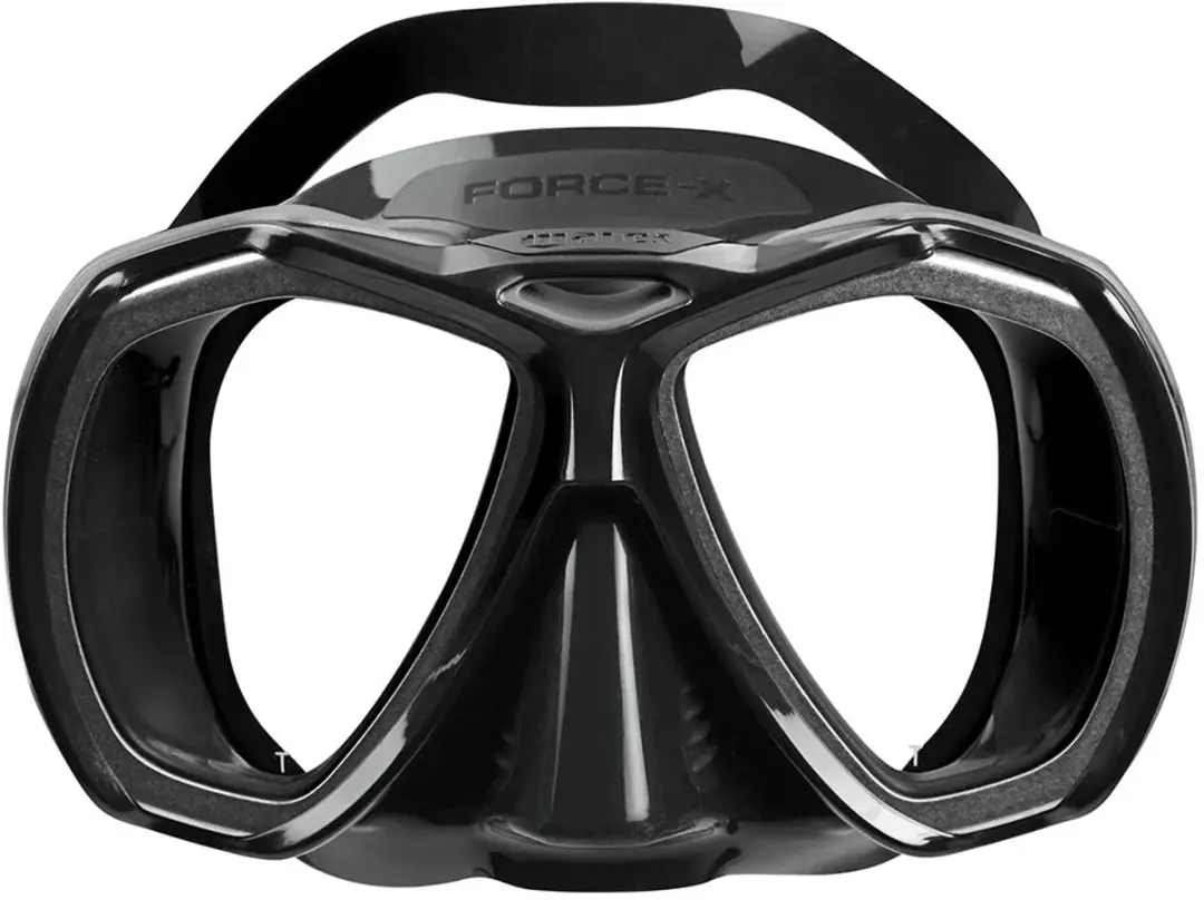 Mares Force-X Duikbril - Zwart/Donkergrijs - afbeelding 3 van 6