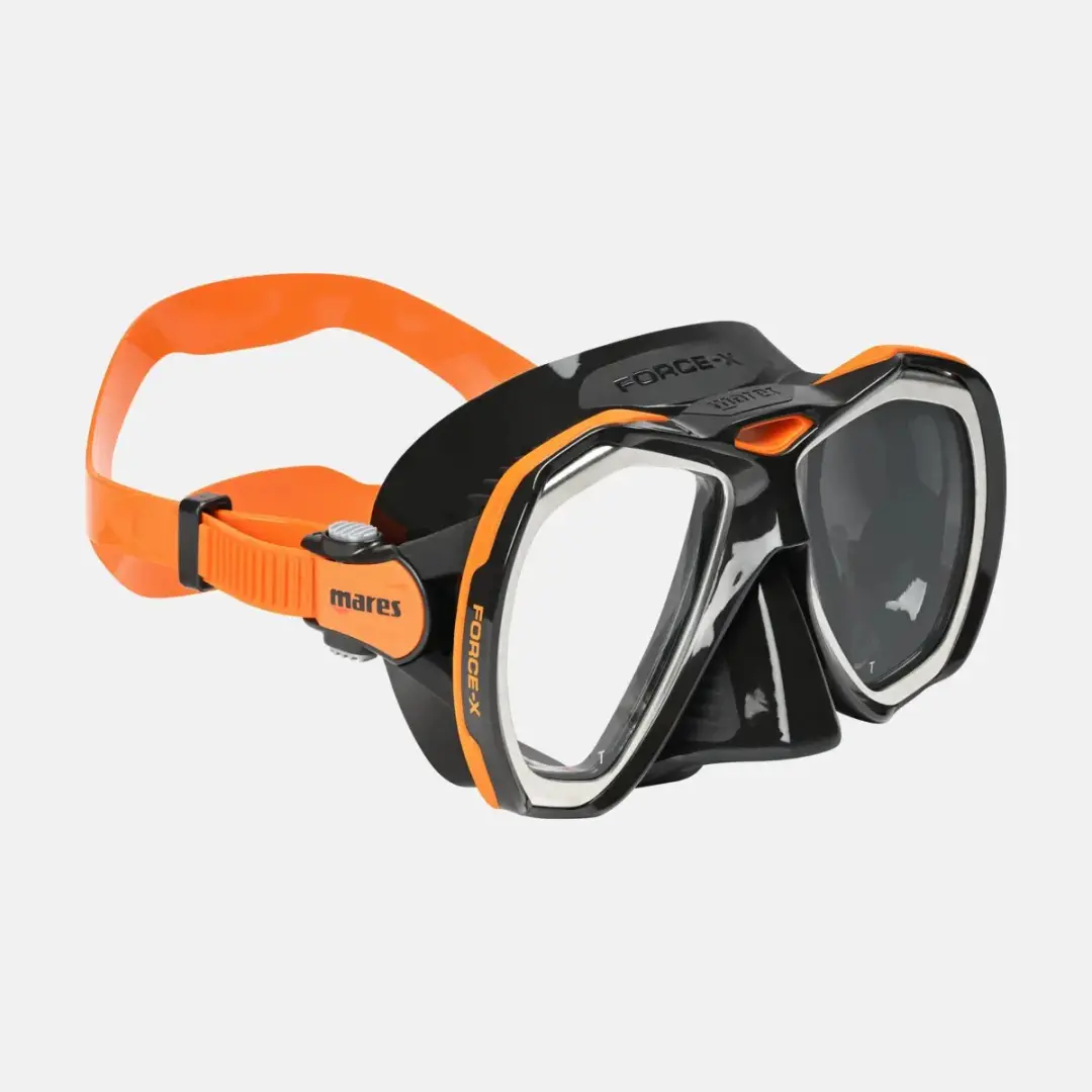 Mares Force-X Duikbril - Zwart/Donkergrijs - afbeelding 6 van 6