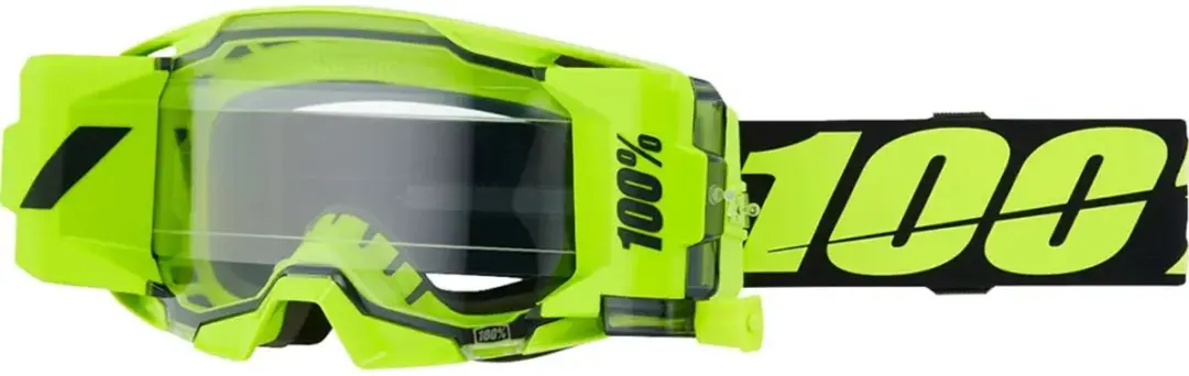 100% Armatic Forecast Crossbril - Neon Yellow - afbeelding 3 van 3
