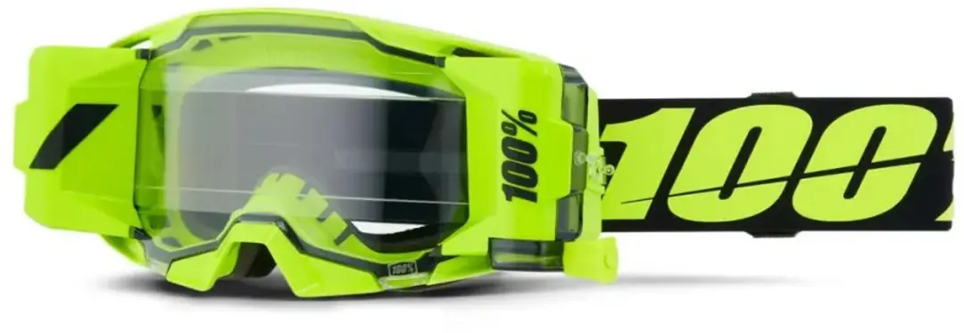 100% Armatic Forecast Crossbril - Neon Yellow - afbeelding 2 van 3