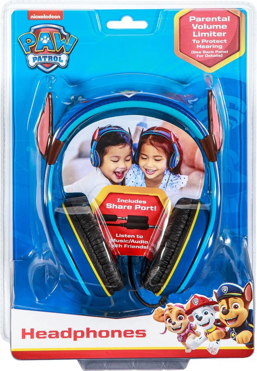 Nickelodeon Paw Patrol Koptelefoon PW-140CH - Blauw