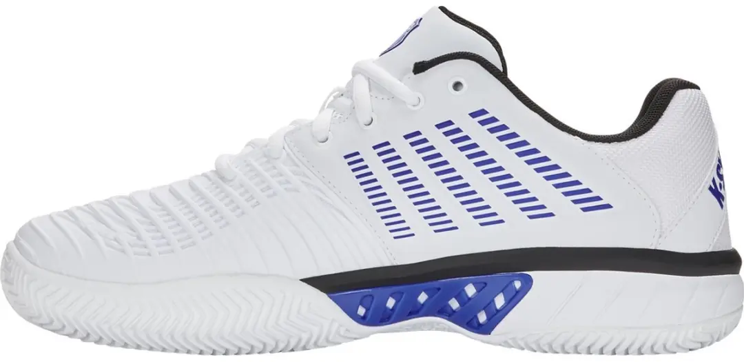 K-Swiss Express Light 3 Clay Tennisschoen - Wit/Blauw - afbeelding 5 van 6