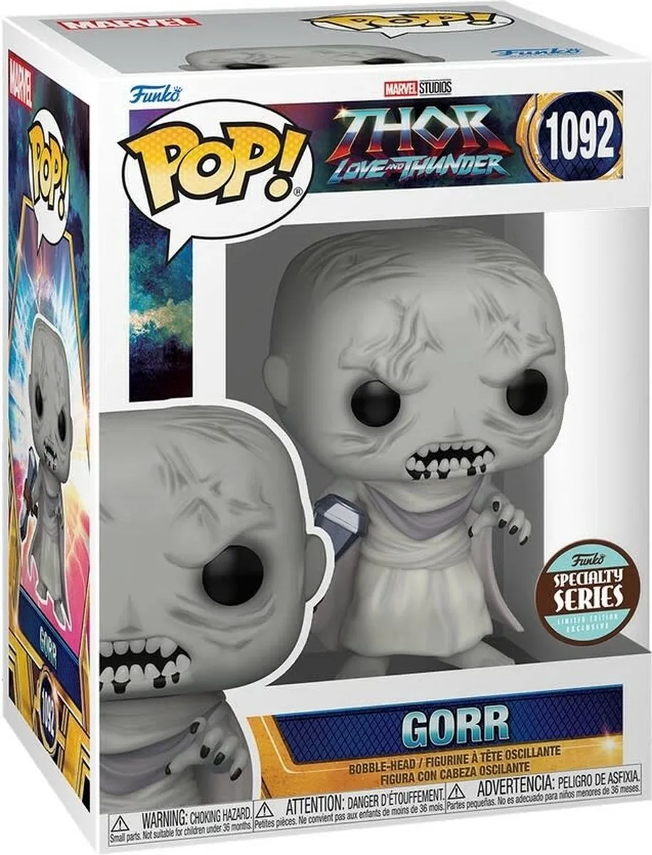 Marvel Funko POP! Thor Gorr Verzamelfiguur 1092 - 9cm - Multicolor