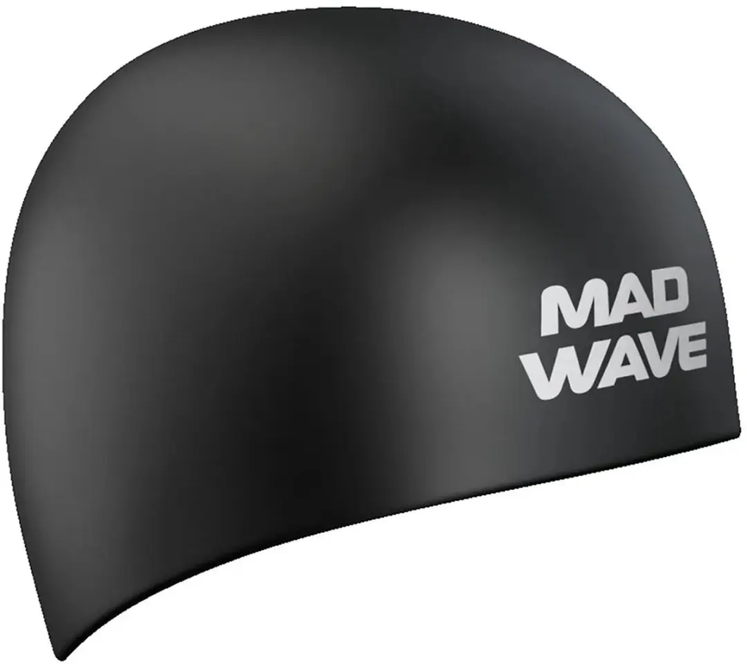 Mad Wave E-cap World Aquatics Approved Zwembadmuts Zwart