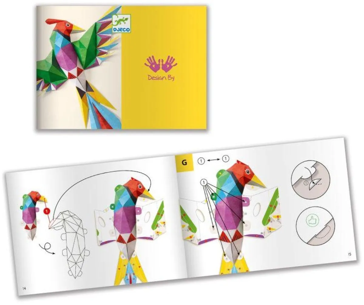 Djeco Kunst- en Handwerkspeelgoed Meerkleurig