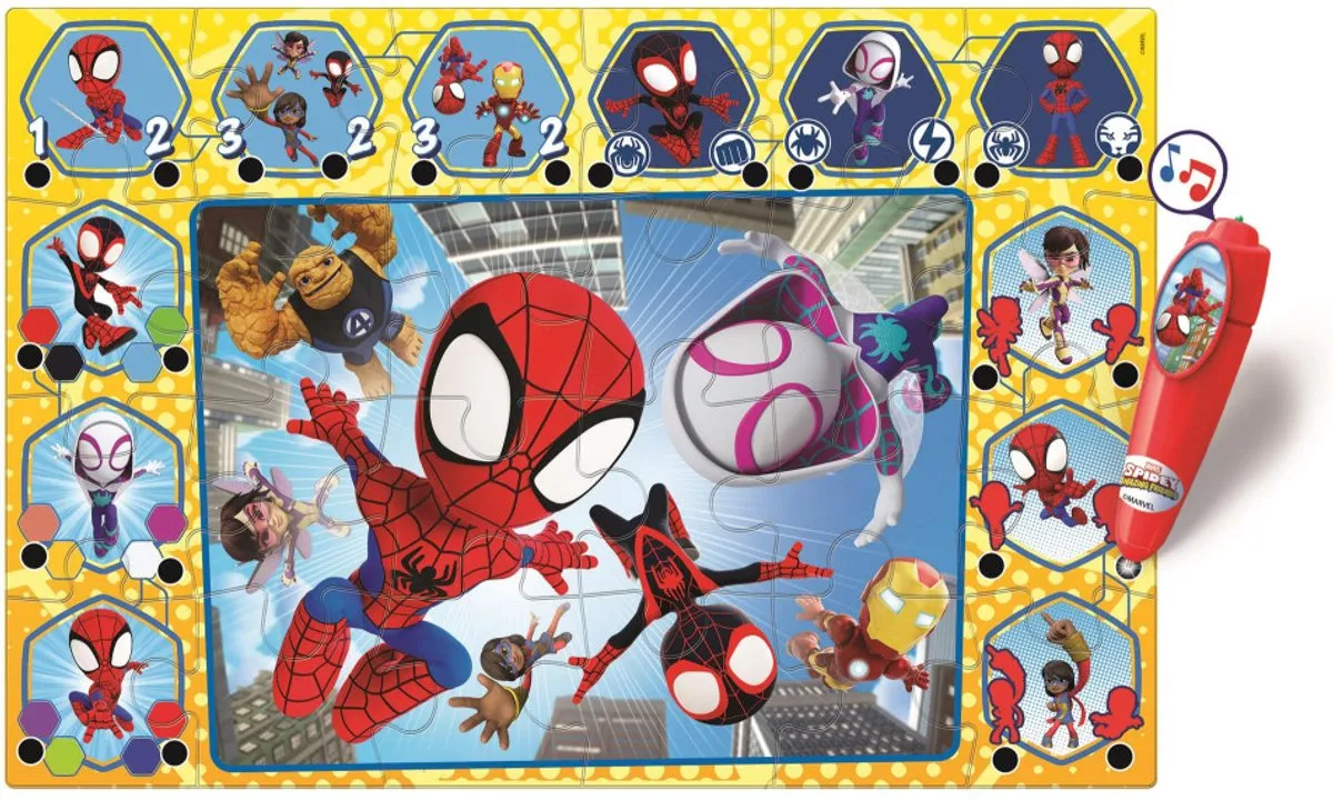 Spider-Man Interactieve Vloerpuzzel 16686 Stuks