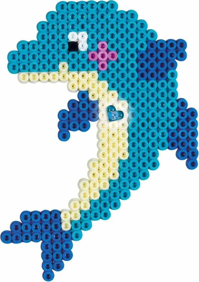 Hama Strijkkralenset Zeemeerminnen Thema 4000 Stuks - Multicolor - afbeelding 3 van 5