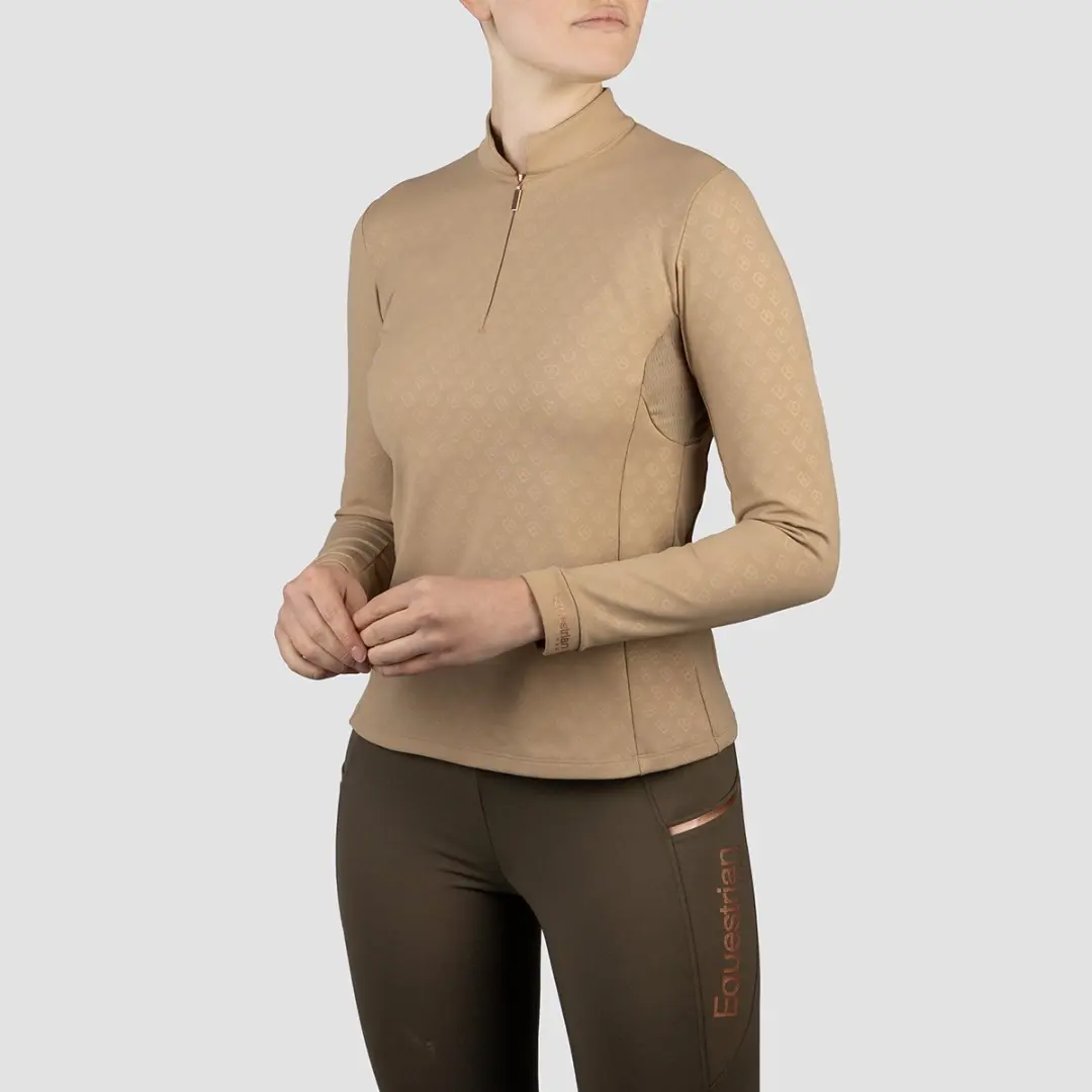 Horka Emily Trainingsshirt Lichtbruin - afbeelding 3 van 5
