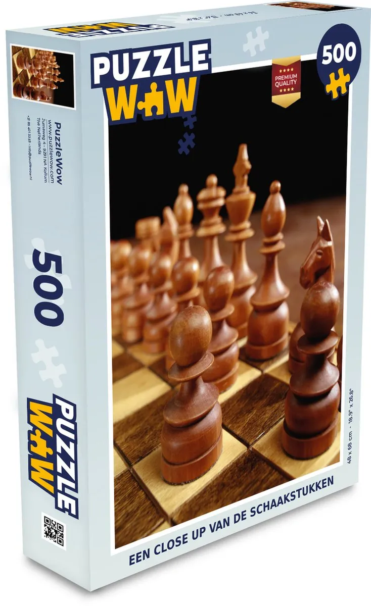 PuzzleWow Legpuzzel 500 Stuks