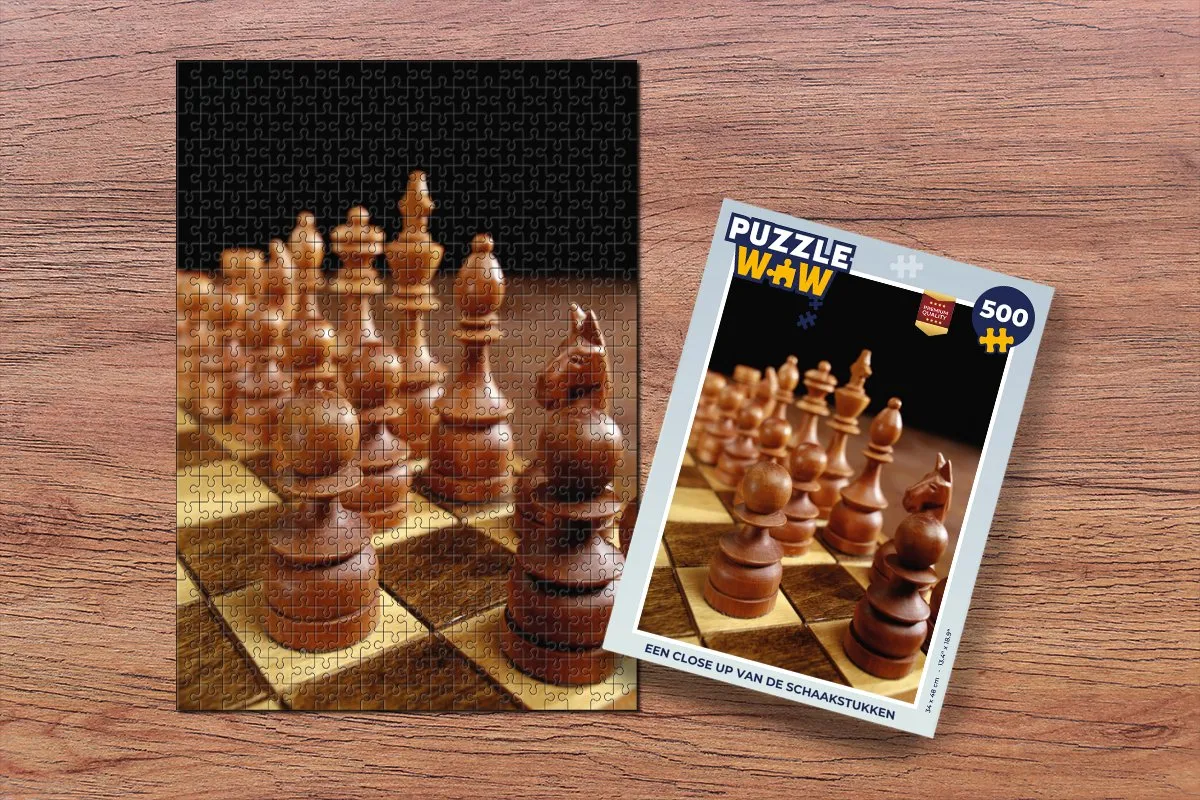 PuzzleWow Legpuzzel 500 Stuks - Multicolor