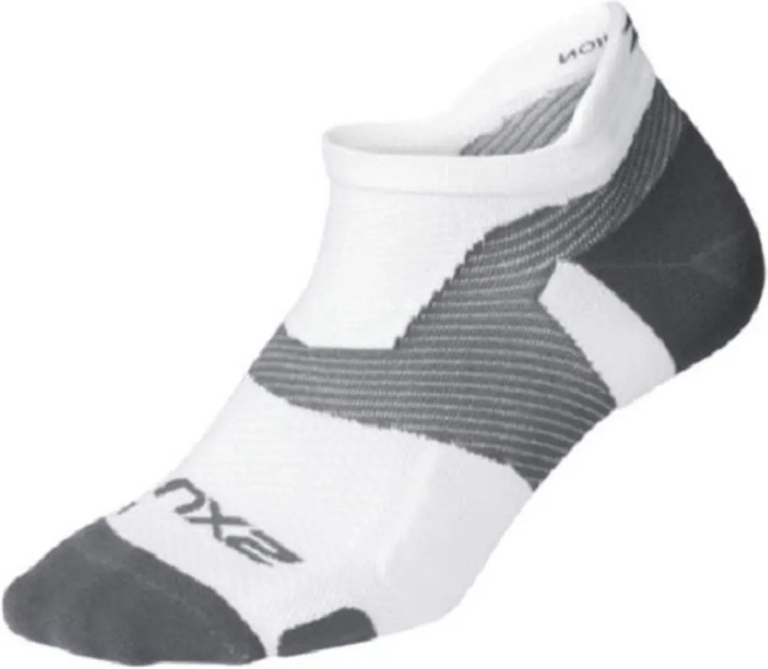 2xu Sokken Vectr Lightcushion Nylon Wit Maat 38/41,5