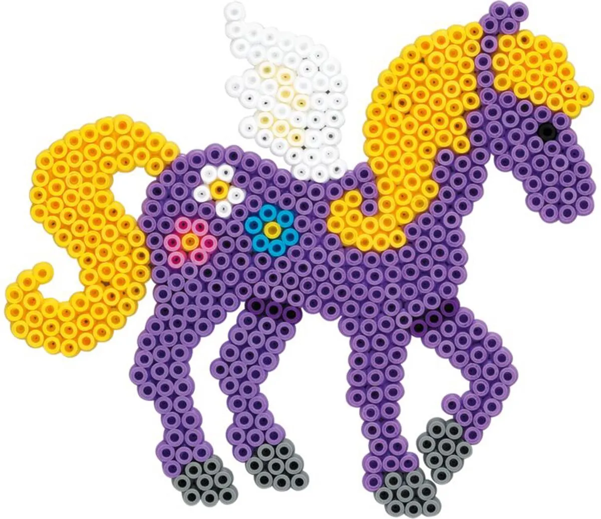 Hama Strijkkralen Grondplaat Prinses - Blauw