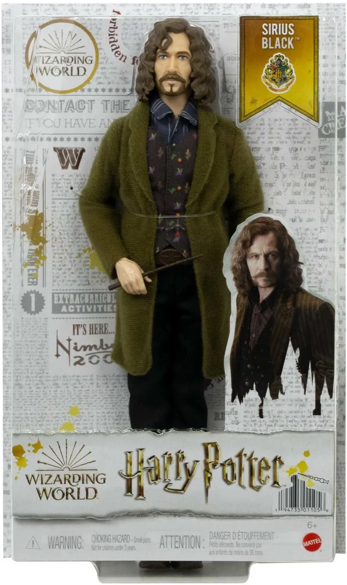 Harry Potter Sirius Black Actiefiguur 25cm HCJ34 - Meerkleurig