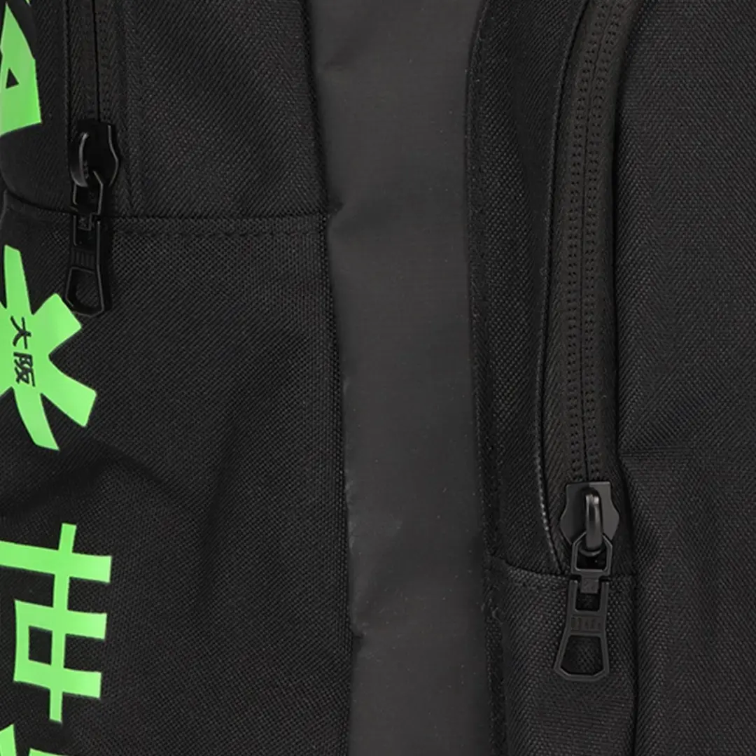 Osaka Sportrugtas 10L - Zwart/Groen - afbeelding 3 van 4