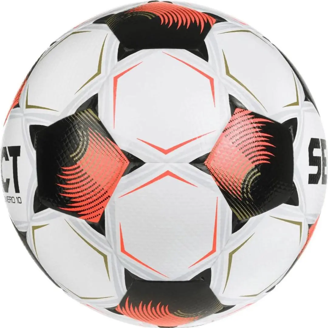 Select Numero 10 V26 Voetbal - Maat 4 - Wit/Oranje - afbeelding 3 van 3