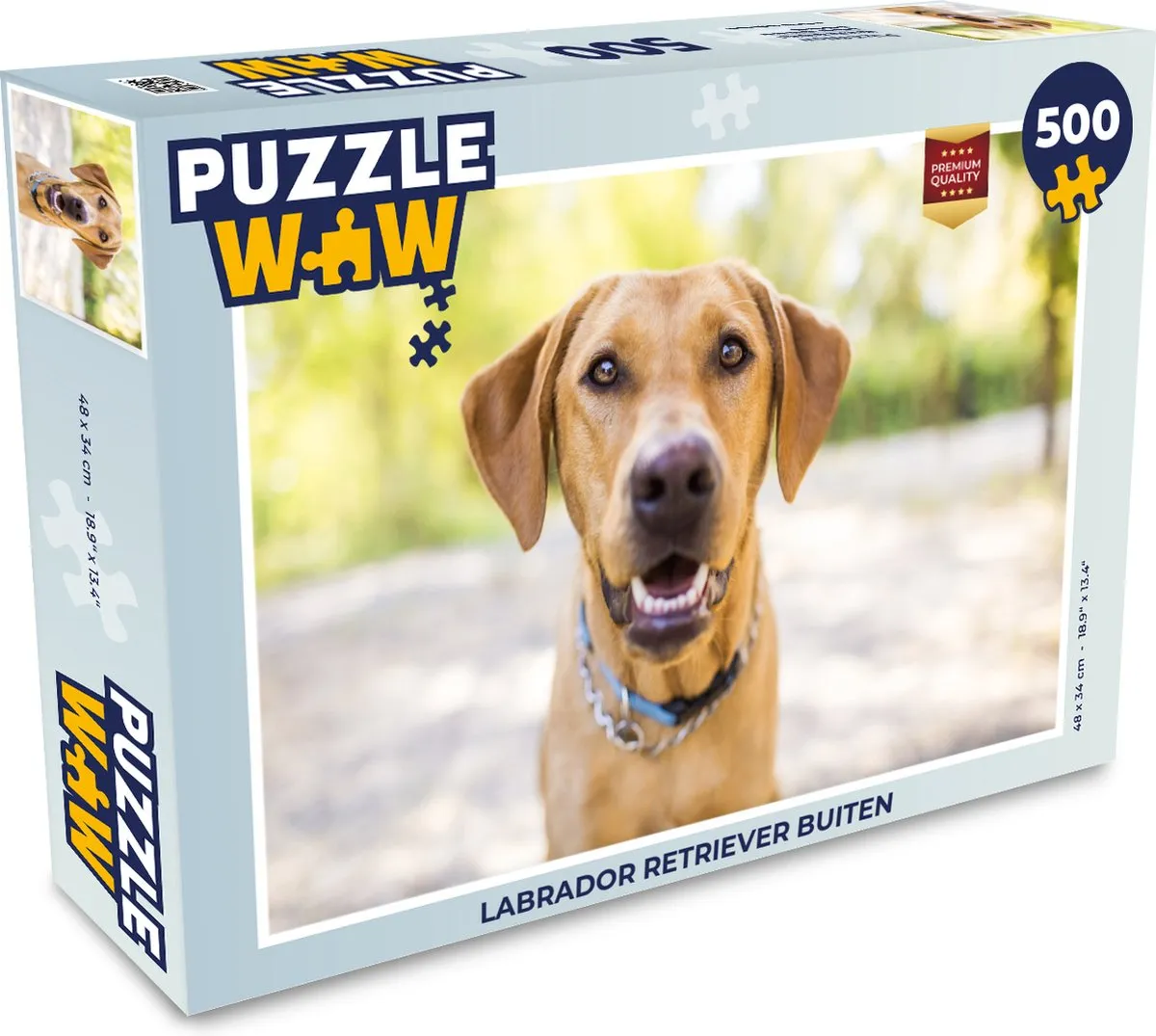 PuzzleWow Labrador Retriever Legpuzzel 500 Stuks
