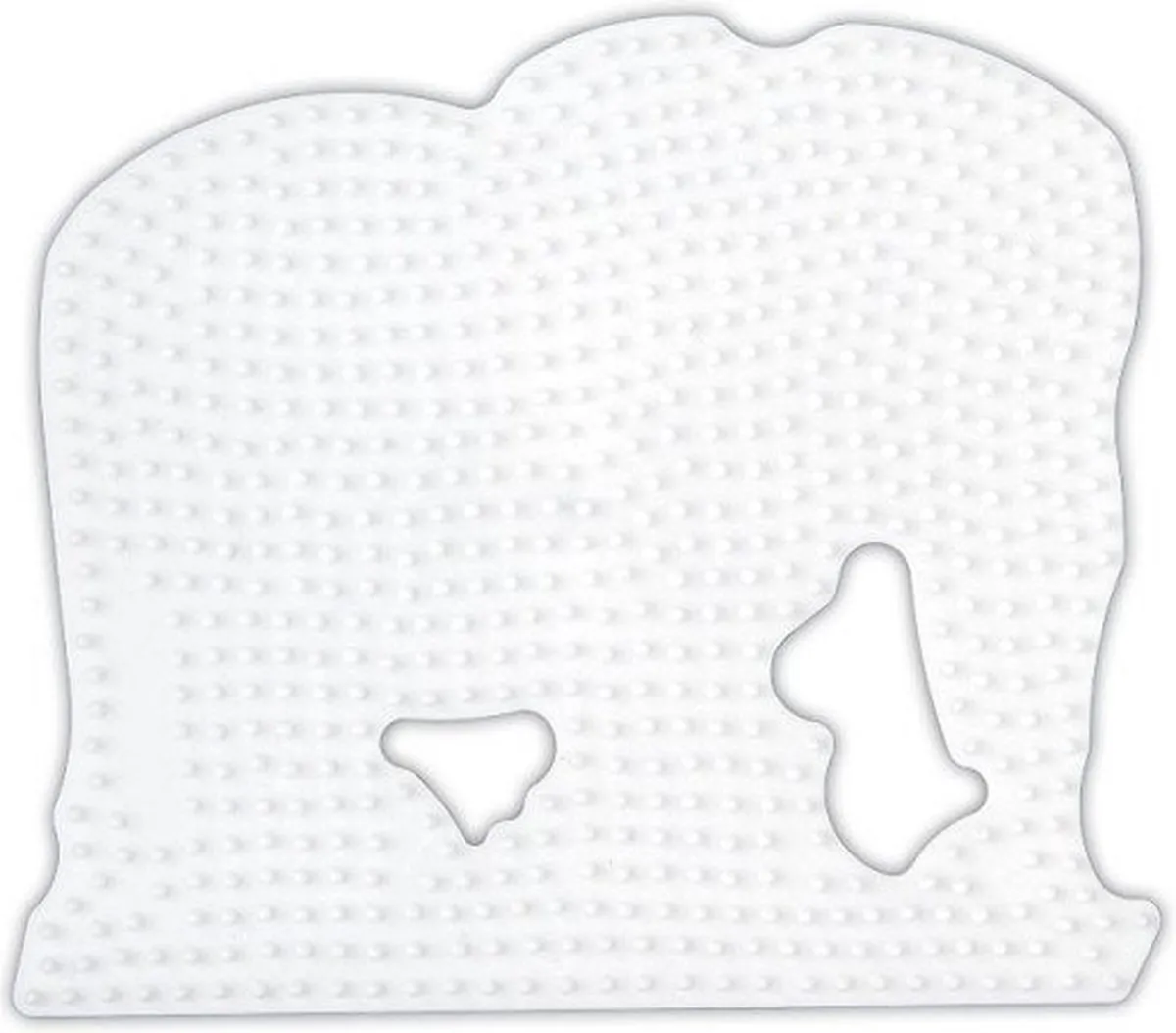 Hama Strijkkralen Grondplaat Olifant - Wit - afbeelding 3 van 5