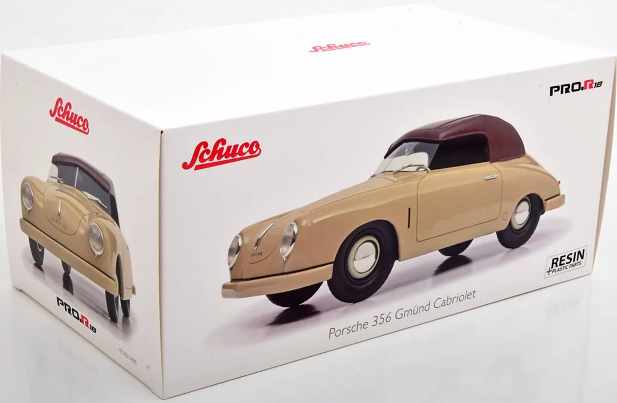 Porsche 356 Gmünd Cabriolet 1:18 - Cream