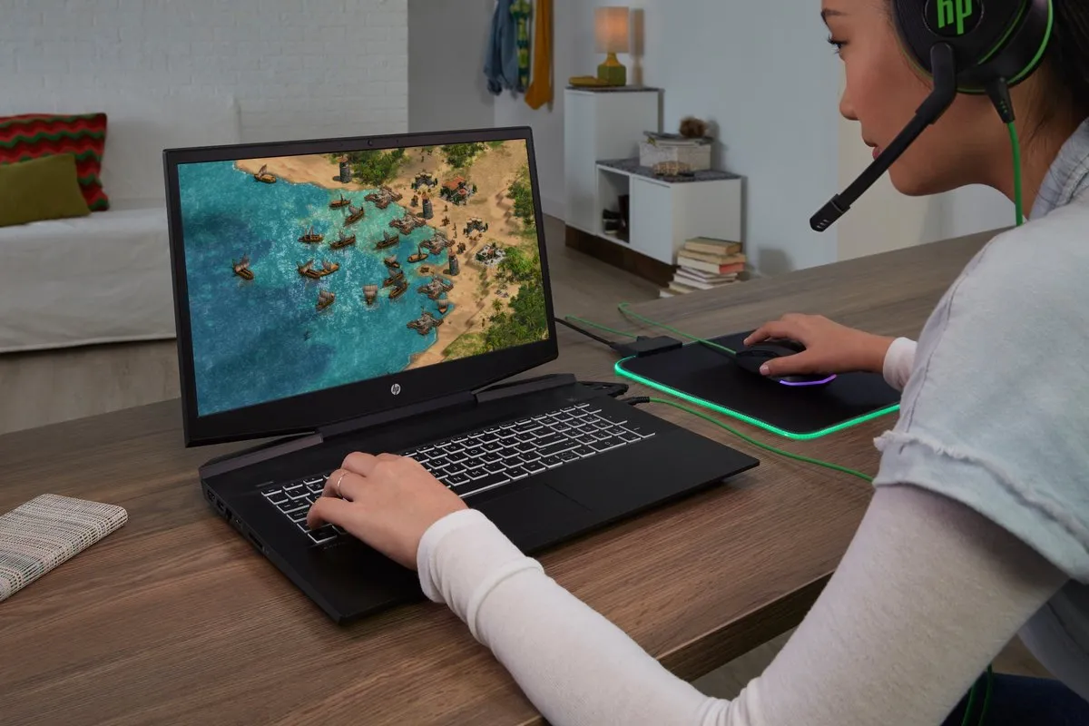 HP Pavilion Gaming 400 Gaming Muismat - Zwart RGB