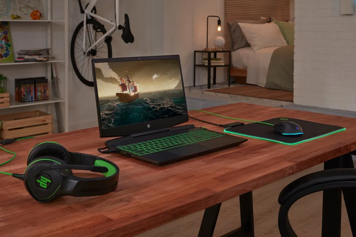 HP Pavilion Gaming 400 Gaming Muismat - Zwart RGB