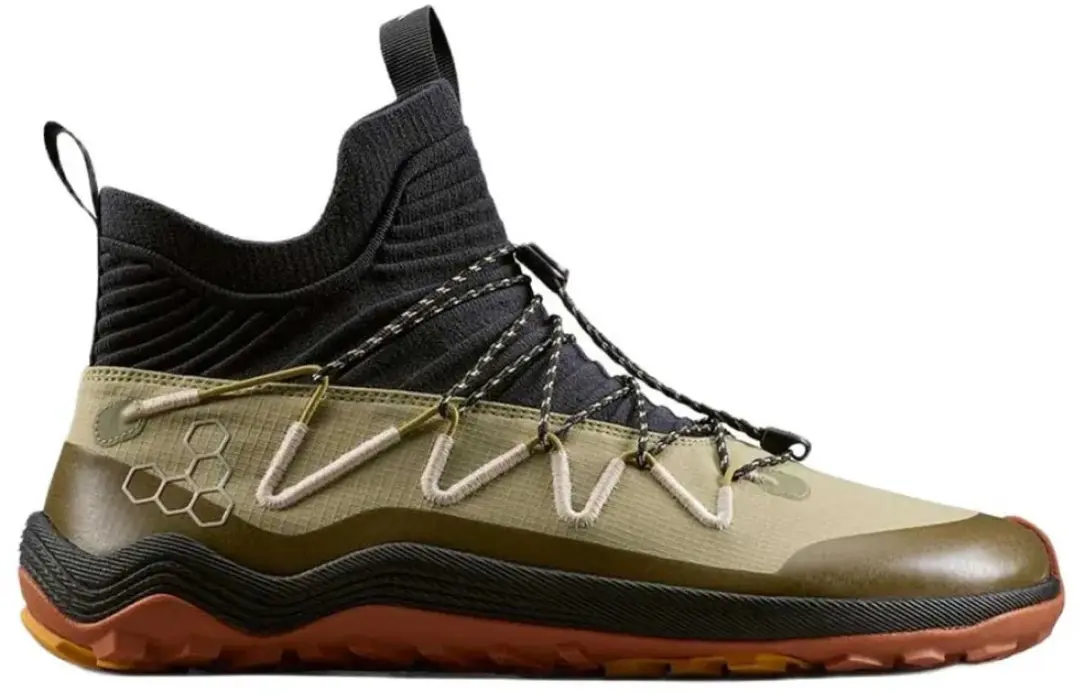 Vivobarefoot Primus Trail Flow Mid Barefoot Trailschoenen Groen EU 41 Man