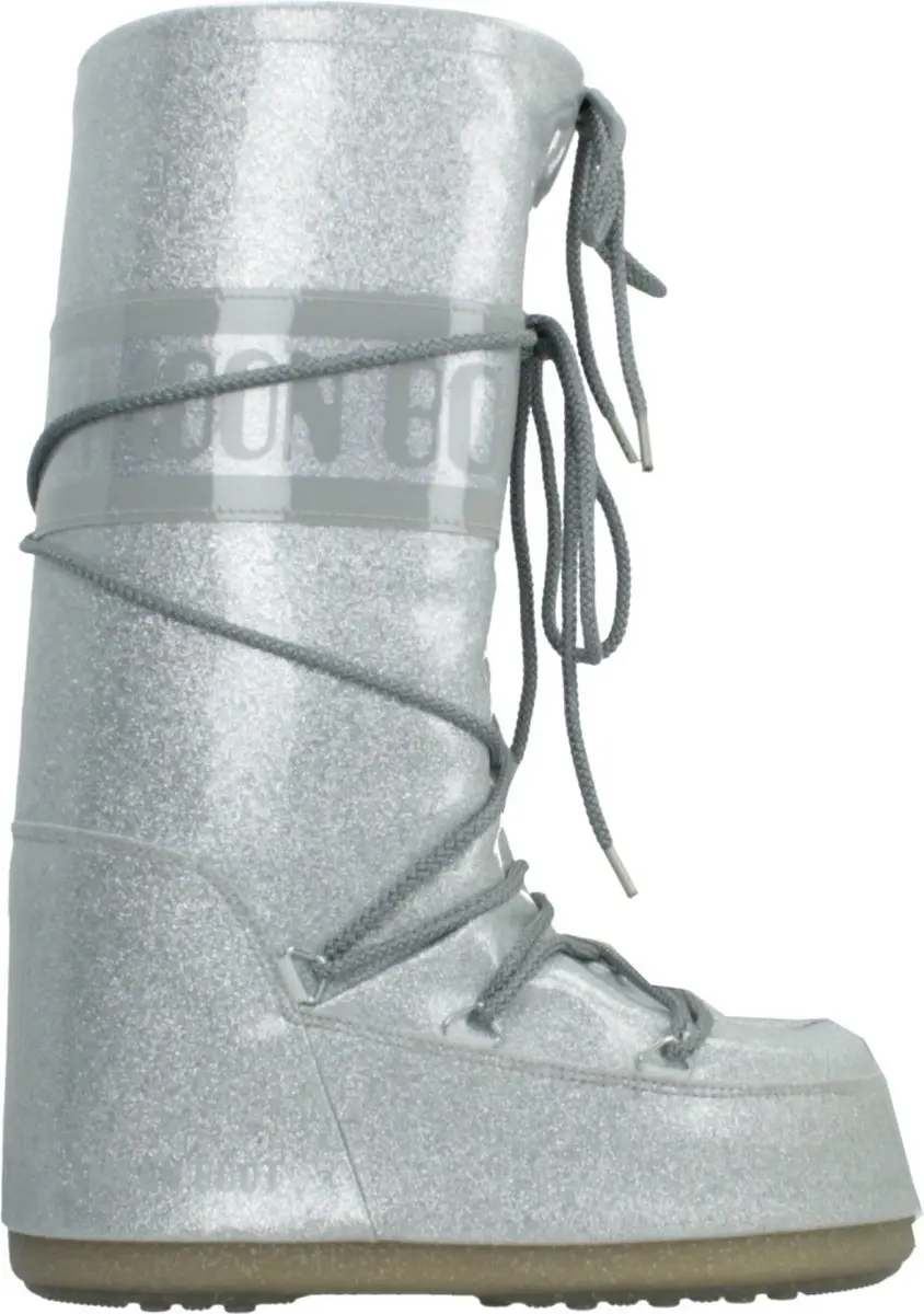 Moon Boot Icon Glitter Sneeuwlaarzen Zilver EU 39-41
