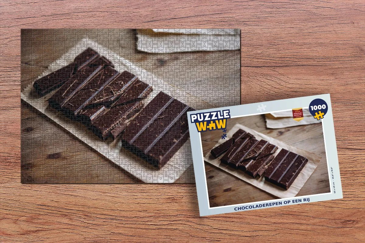 PuzzleWow Legpuzzel 1000 Stuks - Multicolor