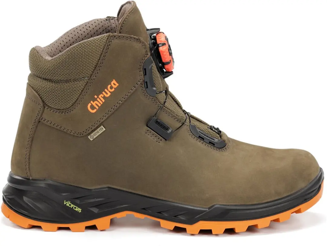 Chiruca wandelschoenen Cares Boa Hi-Vis - GoreTex Verde - Vibram - Groen - afbeelding 2 van 6