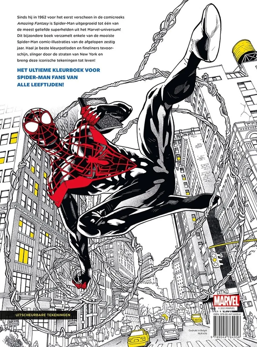 Marvel Spider-Man Ultiem Kleurboek - 56 Pagina's